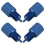 20Pièces Outil Purge Proportionneur Aluminium Bleu Usage 1