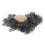 5Pièces Perruques Courtes Grises Afro Pour Costume Cosplay 2