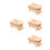 4Pièces Bois DIY Educatif Puzzle Enfant Beige 3