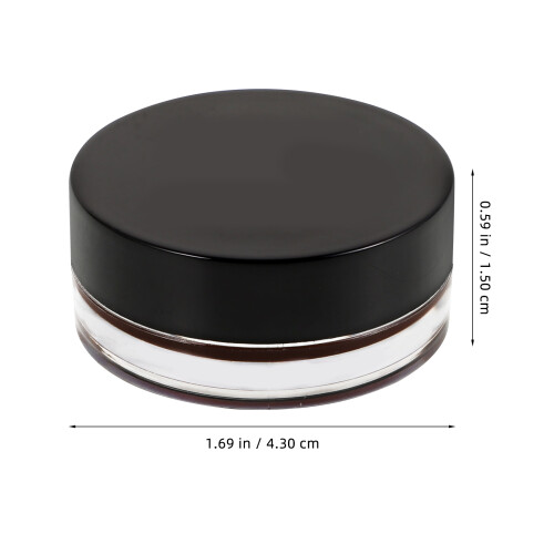 3Pièces Gel Sourcils Waterproof Marron Crème Fixation 1