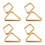 8Pièces Cadre Billard Triangle Bois Beige Pour Jeu Snooker Pool 6