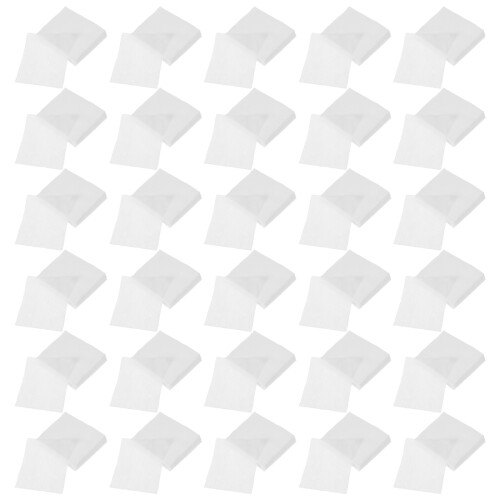 5Pièces Lingettes Non-Tissées Blanches Usage Domestique Simple