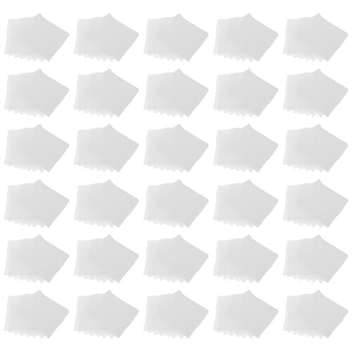 5Pièces Lingettes Non-Tissées Blanches Usage Domestique Simple 2