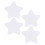 8Pièces Panneaux Toile Blancs Coton Petits Format Arrondis Pour Dessin 2