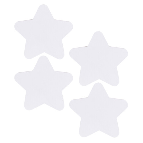 8Pièces Panneaux Toile Blancs Coton Petits Format Arrondis Pour Dessin 1