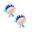 2Sets Versatile Musical Percussion Set with Handheld Drums and Mallets 6