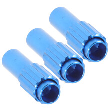 6Pcs Blue Aluminum Bike Brake Barrel Adjuster for Road & Folding Bikes