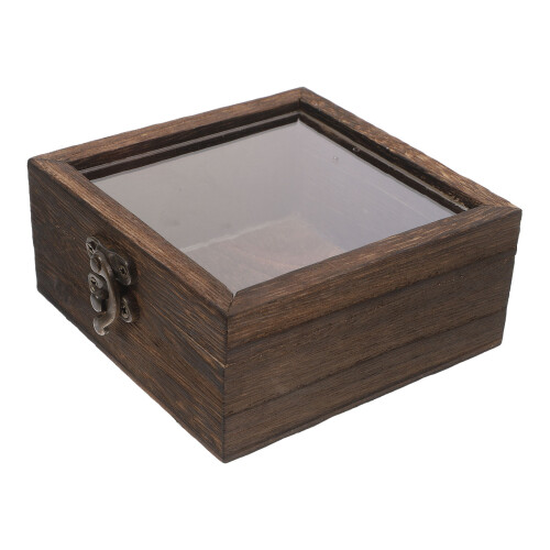 5Pièces Présentoir En Bois Pour Collections Miniatures Objets Déco