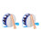 2Sets Versatile Musical Percussion Set with Handheld Drums and Mallets 9