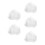 5Pièces Garniture Coton PP Blanche Pour Artisanat Décor 4