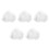 5Pièces Garniture Coton PP Blanche Pour Artisanat Décor 8