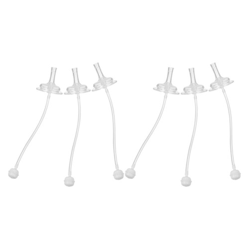 18Pièces Pailles Réutilisables Silicone Sécurisées Pour Gobelets Bébé 2