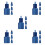 20Pièces Outil Purge Proportionneur Aluminium Bleu Usage 7