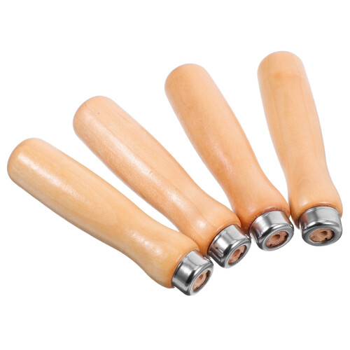 20Pièces Poignées Bois Pour Lime Khaki 1
