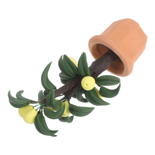 2St Mini Poppenhuis Perenboom DIY Creatief Mini Trèe Model Multicolor 2