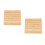 2Pièces Rampe De Bordure En Bois Antidérapante Beige Usage 4