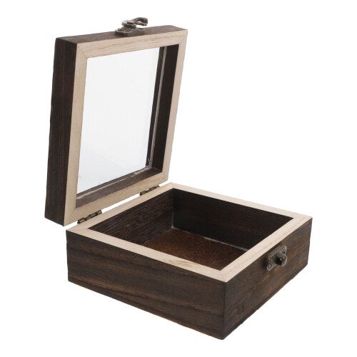 5Pièces Présentoir En Bois Pour Collections Miniatures Objets Déco 1