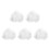 5Pièces Garniture Coton PP Blanche Pour Artisanat Décor 7