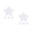 8Pièces Panneaux Toile Blancs Coton Petits Format Arrondis Pour Dessin 6