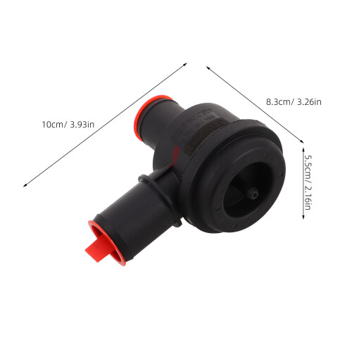 1 Valve Bypass Turbo Plastique Noir Pression 2