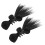 4Pièces Pinces Griffes Noires Pour Chignon Désordonné Usage 3