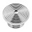 2Pièces Capuchon Réservoir Argent Cnc Aluminium Design Unique 1