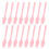 500Pièces Spatules Mini En Plastique Roses Pour 2