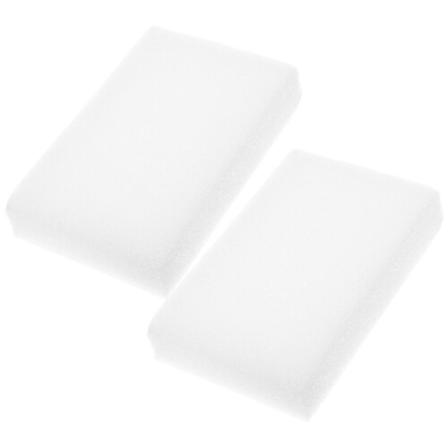 8Pcs White Wool Felting Block Durable Foam Pad for Needlework Projects 1