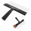 4Pièces Texture Plâtre Acier Inoxydable Pour Usage Maison Noir 11