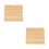 2Pièces Rampe De Bordure En Bois Antidérapante Beige Usage 6