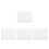 8Pcs White Wool Felting Block Durable Foam Pad for Needlework Projects 4