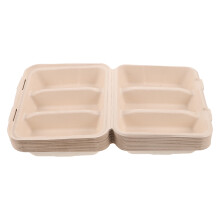 20Pièces Porte-Tacos Biodegradables En Pâte Khaki, Pratiques