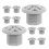 50Pièces Protections Vis Gris Pour Kids 1
