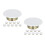 20Pcs Durable Iron Sprinkler Cover Plates for Fire Safety Ceiling Use 9