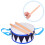 2Sets Versatile Musical Percussion Set with Handheld Drums and Mallets 11