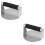 2St Rvs Burger Patty Maker Keuken Gadget Met Soft Touch 7