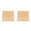 2Pièces Rampe De Bordure En Bois Antidérapante Beige Usage 5
