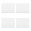 8Pcs White Wool Felting Block Durable Foam Pad for Needlework Projects 5