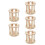 5Pièces Rack À En Bois Antivolatile Pour Petits Animaux 9