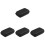 4Pcs Black Eva Portable Cigar Case Scratch-Proof Storage Box 4