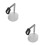 2Pièces Pieds Table Projecteur Aluminium Rotatif Installation Simple 5