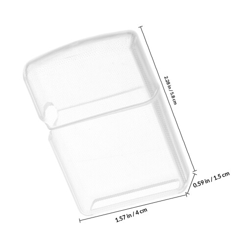 2Pièces Caches Transparente Protection Compact 1