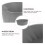 Multi-Function Grey Silicone Slow Cooker Bowl Liner Leak-Proof 7