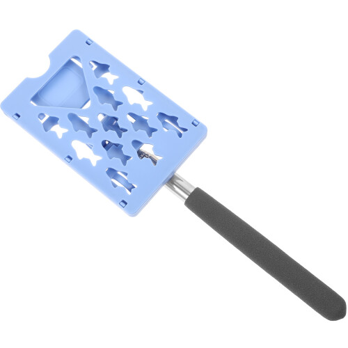 3Pcs Durable Sky-Blue ABS Grabber Tool Rod for Car Parking Payments 2