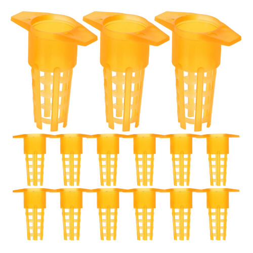 240Pièces Cage De Protection Orange En Plastique Ventilé 2