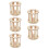 5Pièces Rack À En Bois Antivolatile Pour Petits Animaux 8