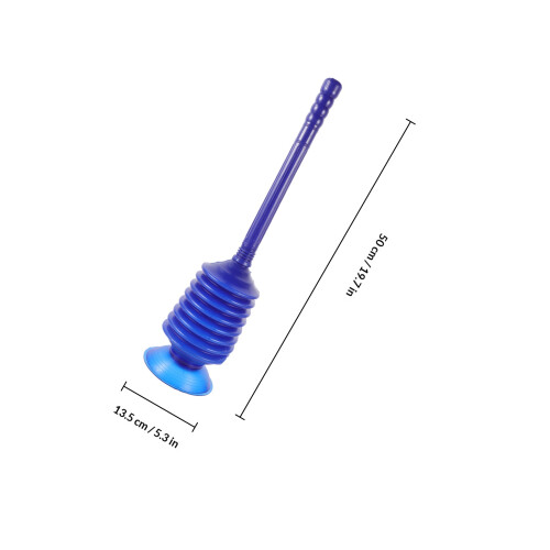Ventouse Bleu Nettoyage Sous Pour Wc Évier 1