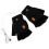 5Paires Chauffants Hiver USB Noir Doigts Confortables 9