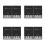 4Pièces Carnets De Noir Portable Pour Et Composition 6