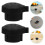 4Pcs Universal Pressure Cooker Valve Replacement Black Plastic Parts 11